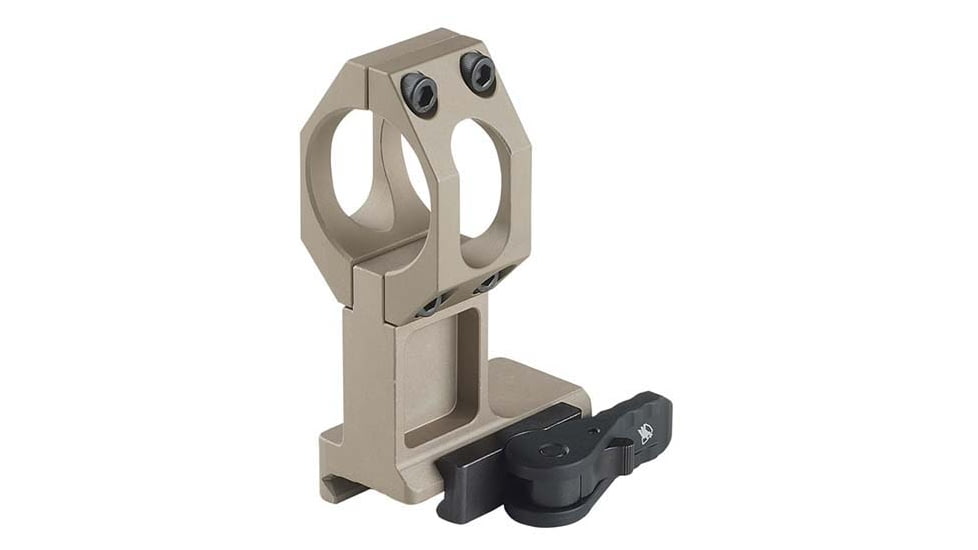 American Defense Manufacturing AD-68 Aimpoint M68/CompM2/Pro Red Dot Sight Mount, Standard QD Lever, Flat Dark Earth, 2.33 in, AD-68-NV-FDE-STD