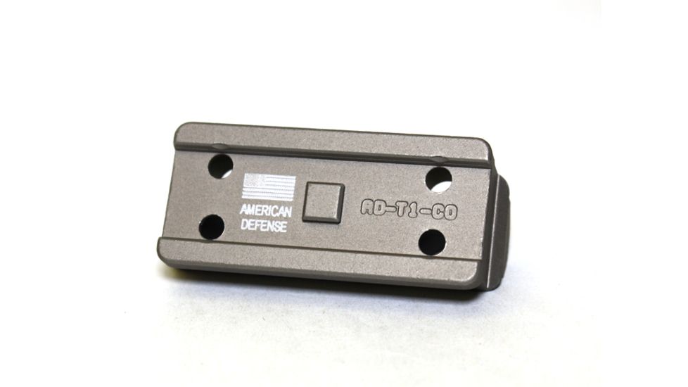 American Defense Manufacturing Aimpoint T1 Micro Cowitnesss Riser, Flat Dark Earth, AD-T1-CO-FDE