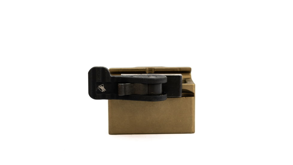 American Defense Manufacturing Aimpoint T1 Micro Mount 1 Piece Lower 1/3rd Co-Witness, Tactical Lever, Flat Dark Earth, AD-T1-11 TAC R FDE