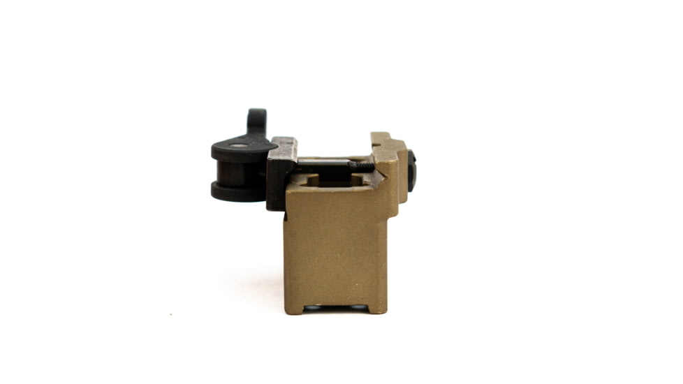 American Defense Manufacturing Aimpoint T1 Micro Mount 1 Piece Lower 1/3rd Co-Witness, Tactical Lever, Flat Dark Earth, AD-T1-11 TAC R FDE
