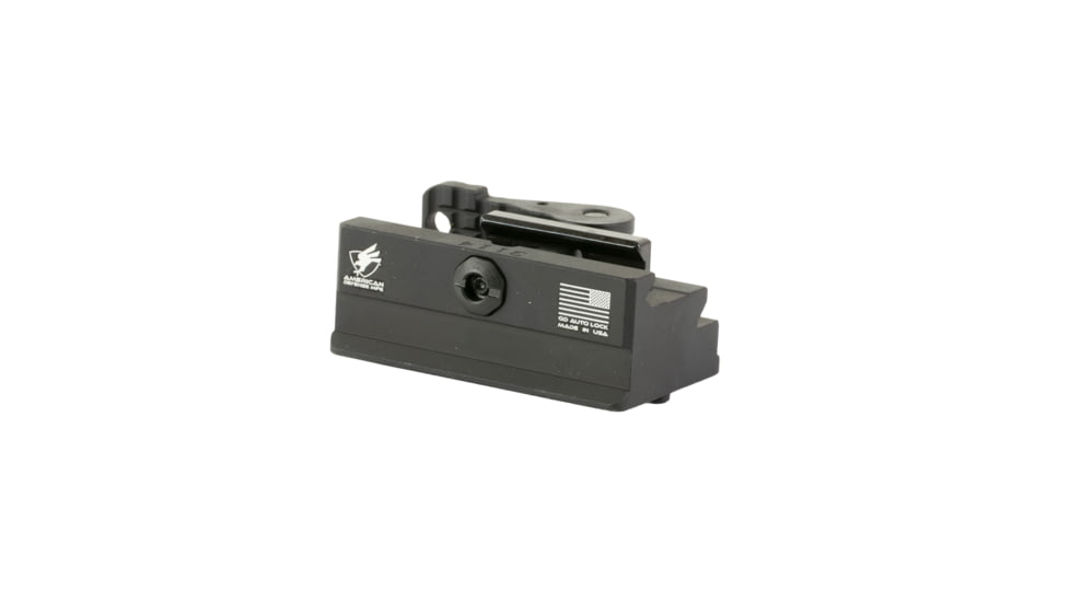 American Defense Manufacturing ARCA To Picatinny Tripod Adapter, Fits Tripod Heads w/ ARCA Swiss, Anodized Finish, Black, AD-ARCA-TP-TAC