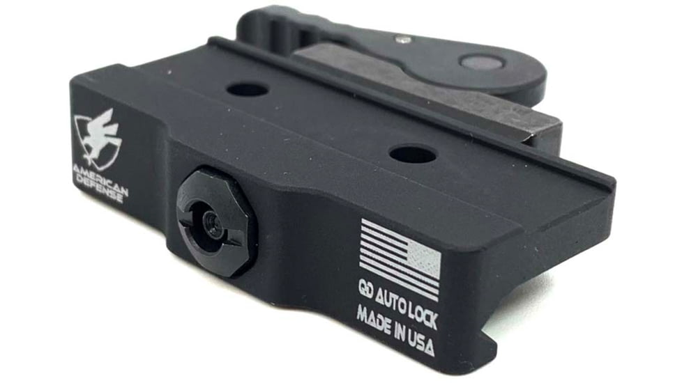 American Defense Manufacturing Armasight #27 Base, Titanium Lever, Black, AD-4109-TL