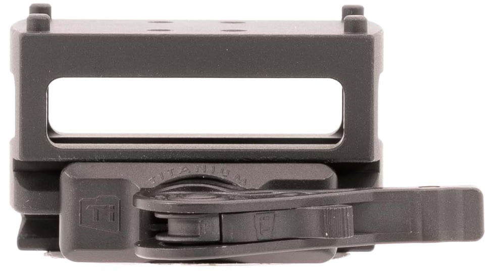 American Defense Manufacturing Burris FastFire QD Mount, Titanium Lever, Lower 1/3 Co-Witness Mount Height, Black, AD-22-11-TL