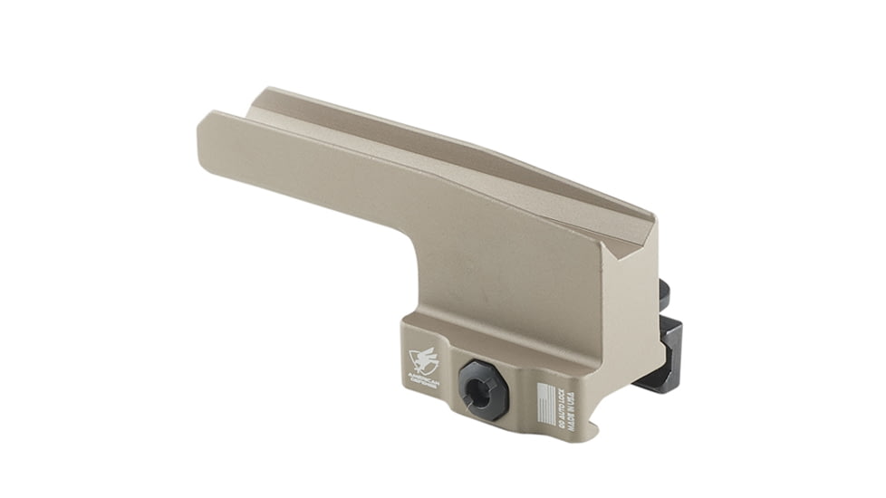American Defense Manufacturing Cantilever ACOG Base, Standard Legacy Lever, Flat Dark Earth, AD-B3-C-FDE-STD