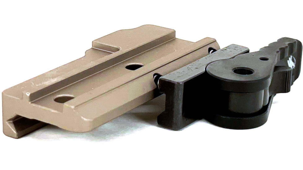 American Defense Manufacturing DBAL Laser Base, Standard Lever, Flat Dark Earth, AD-175-FDE-STD