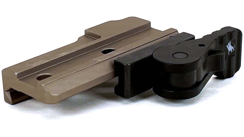 American Defense Manufacturing DBAL Laser Base, Tactical Lever, Flat Dark Earth, AD-175-R-FDE-TAC