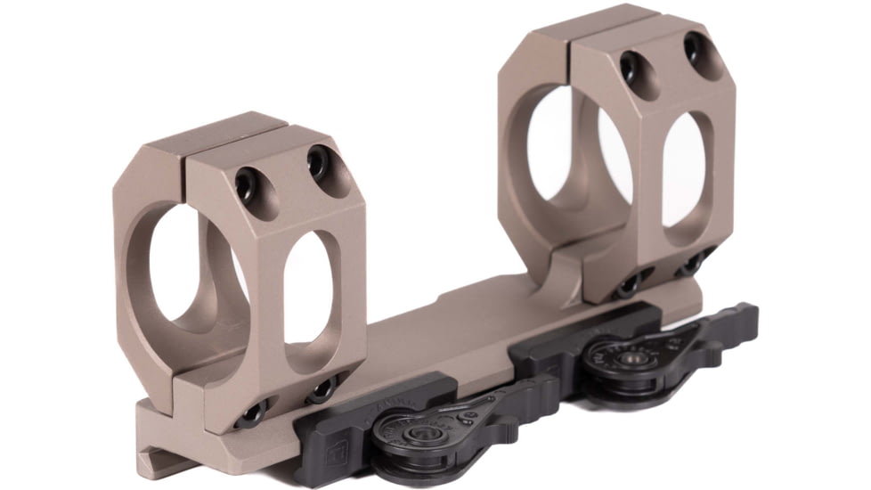 American Defense Manufacturing Dual Ring Scope Mount Straight Up, Low Version/Need to bring Close to the Barrel, 30 MOA, 34mm Rings, Flat Dark Earth, RECON-SL-30MOA-34-STD-FDE-TL