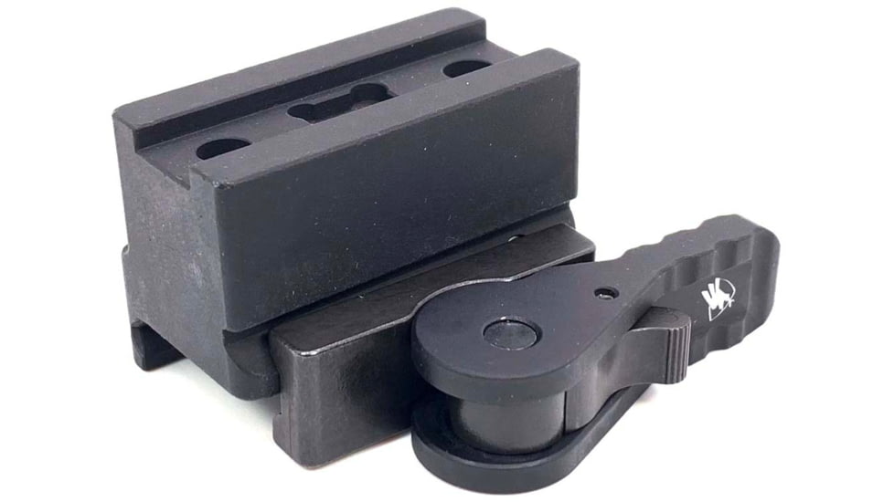 American Defense Manufacturing Fixed Magnifier Mount, Standard Legacy Lever, Co-Witness Mount Height, Black, AD-1360-STD