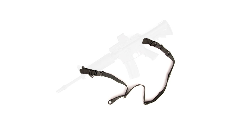American Defense Manufacturing GS-2P Quick Adjust Two Point Sling, Black, GS-1200