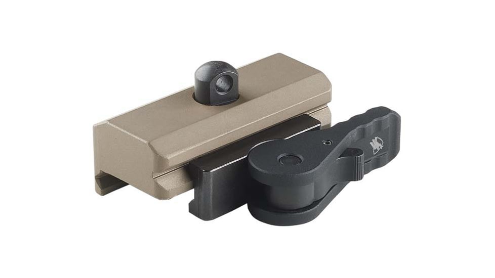 American Defense Manufacturing Harris Bipod Mount, Standard Lever, Flat Dark Earth, AD-BP STD FDE