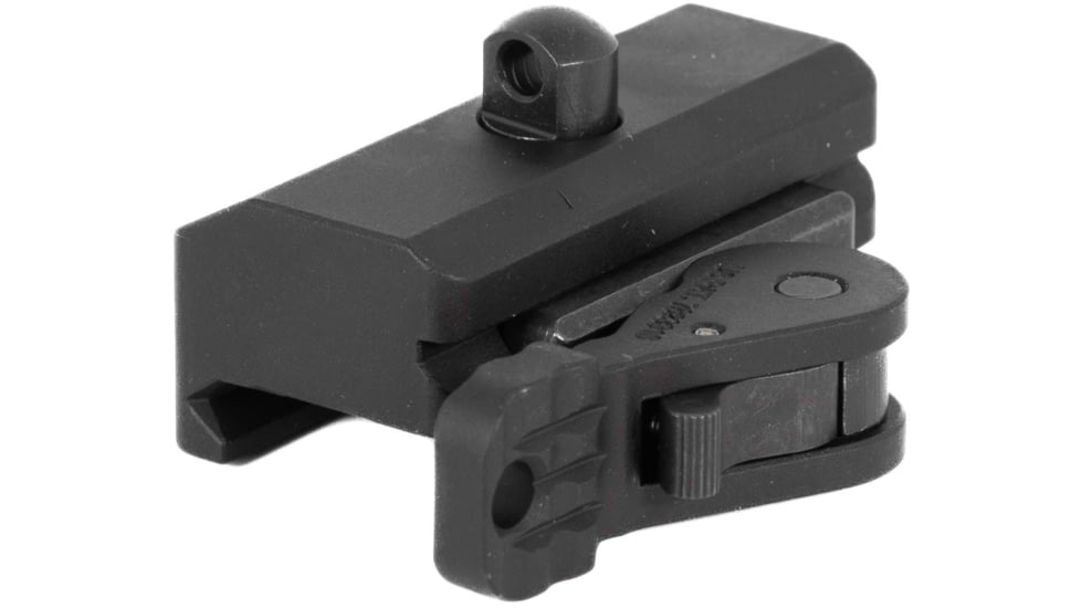 American Defense Manufacturing Harris Bipod Mount, Tactical Lever, Black, AD-BP TAC R