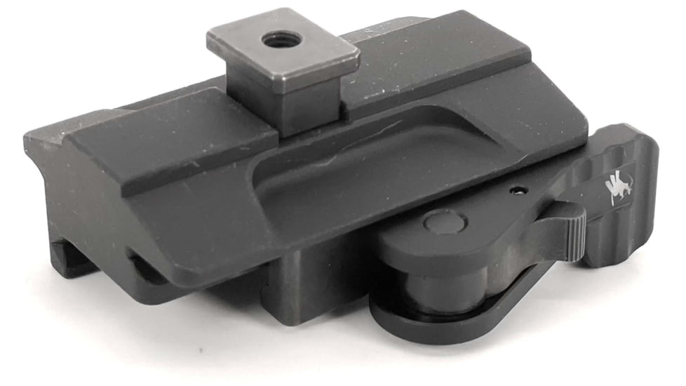 American Defense Manufacturing Harris QD Bipod Mount, Improved, Tactical Legacy Lever, Black, AD-BP-SBRM-TAC