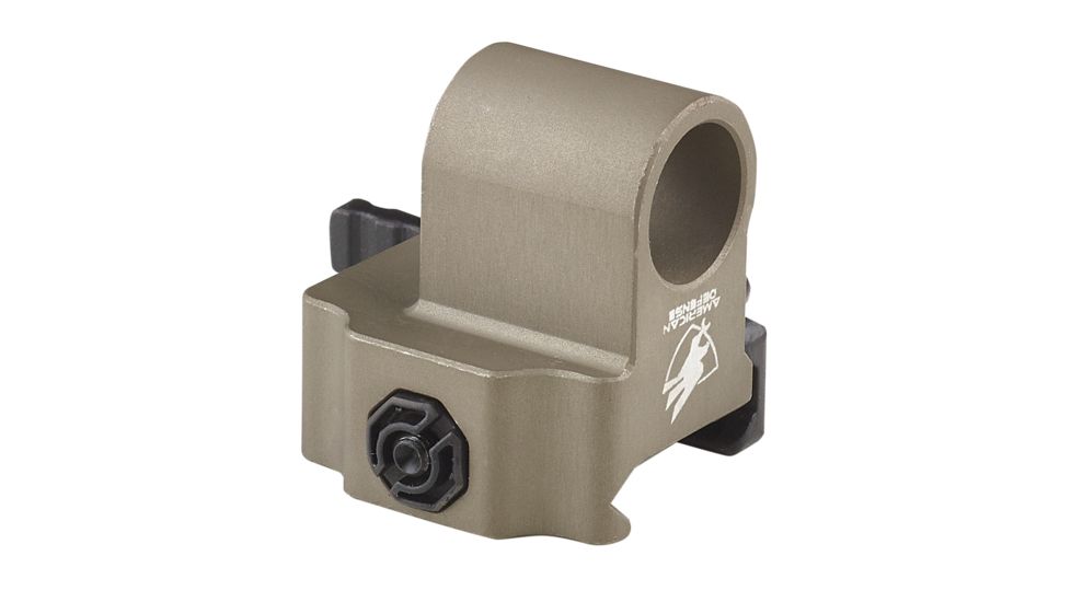 American Defense Manufacturing Harris Swivel Bipod Mount, Flat Dark Earth, Small, AD-BP-P2-FDE-TL