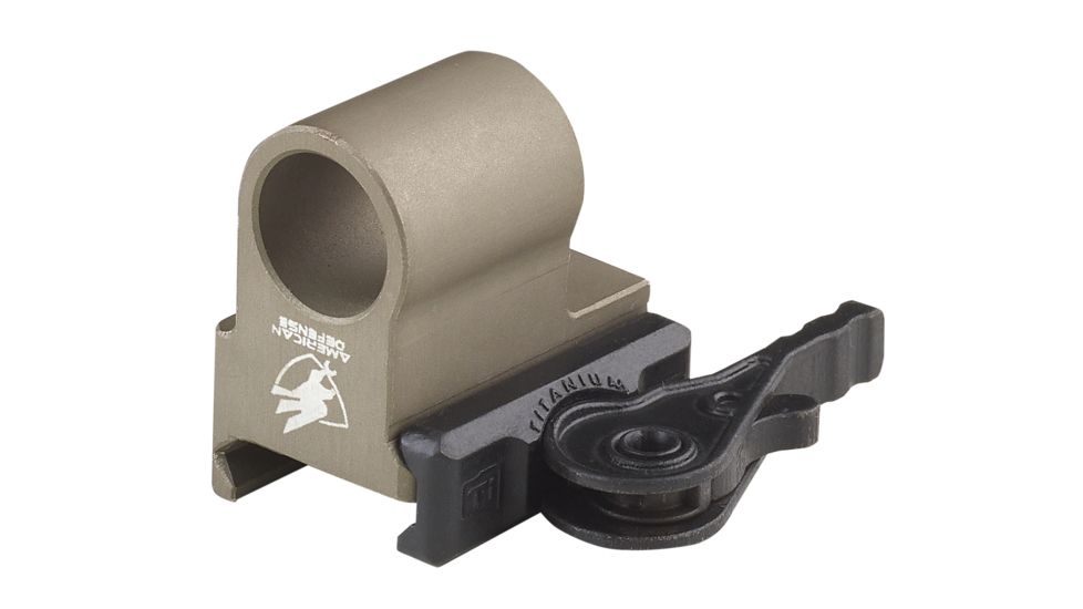 USED American Defense Manufacturing Harris Swivel Bipod Mount, Flat Dark Earth, Small, AD-BP-P2-FDE-TL, EDEMO2