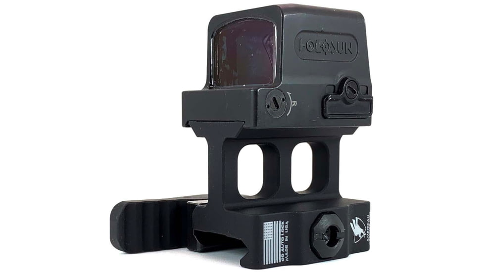 American Defense Manufacturing Holosun 509T QD Mount, Tactical Legacy Lever, Lower 1/3 Co-Witness Mount Height, Black, AD-509T-11-TAC