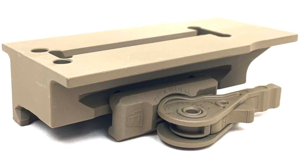 American Defense Manufacturing Holosun 510C w/Co-Witness Red Dot Mount, Titanium Lever, Flat Dark Earth, AD-510C-10-FDE-TL