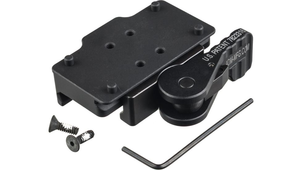 American Defense Manufacturing Insight MRDS Mount, Tactical Lever, Black, AD-IM TAC R