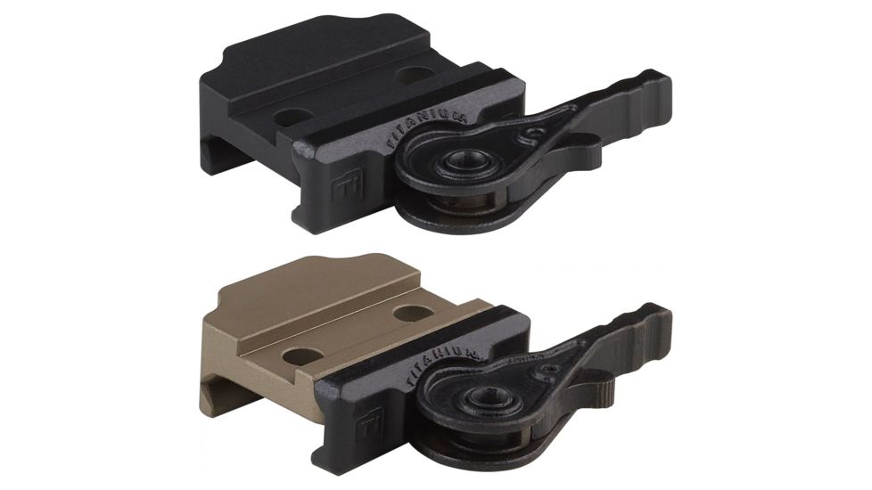 American Defense Manufacturing Low Mount for Leupold Prismatic, Black, Flat Dark Earth