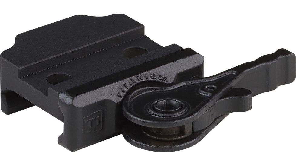 American Defense Manufacturing Low Mount for Leupold Prismatic, Spacers are supplied w/ the optic, Black, AD-20 STD-TL