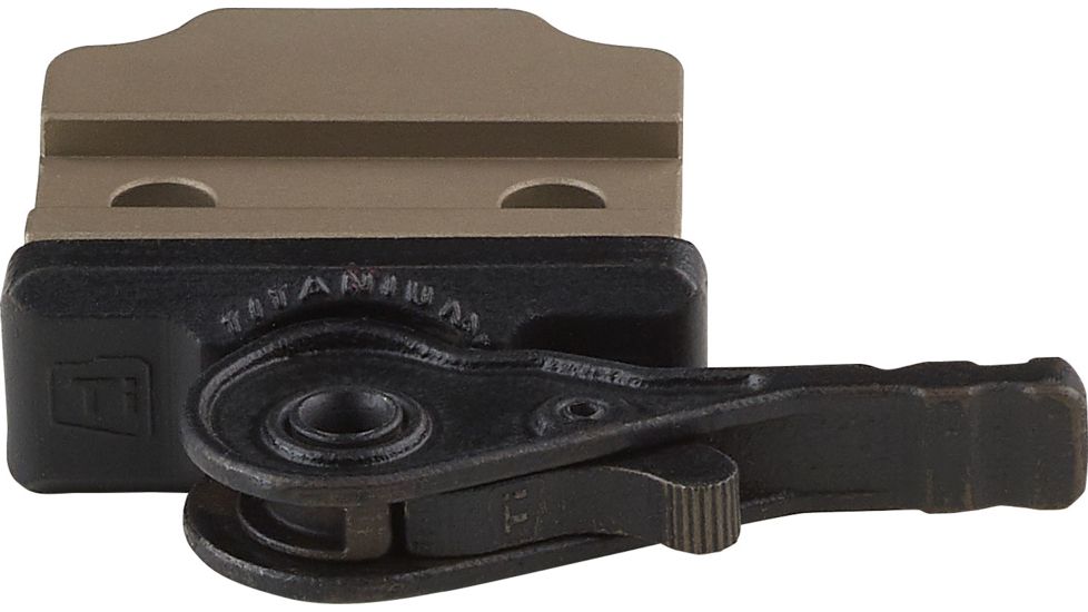 American Defense Manufacturing Low Mount for Leupold Prismatic, Spacers are supplied w/ the optic, Flat Dark Earth, AD-20 STD FDE-TL