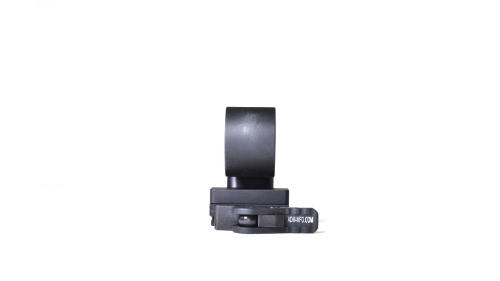 American Defense Manufacturing Magnifier Swing Off Mount - Lower 1/3rd, Tactical Lever, Black, AD-SM-01 TAC R