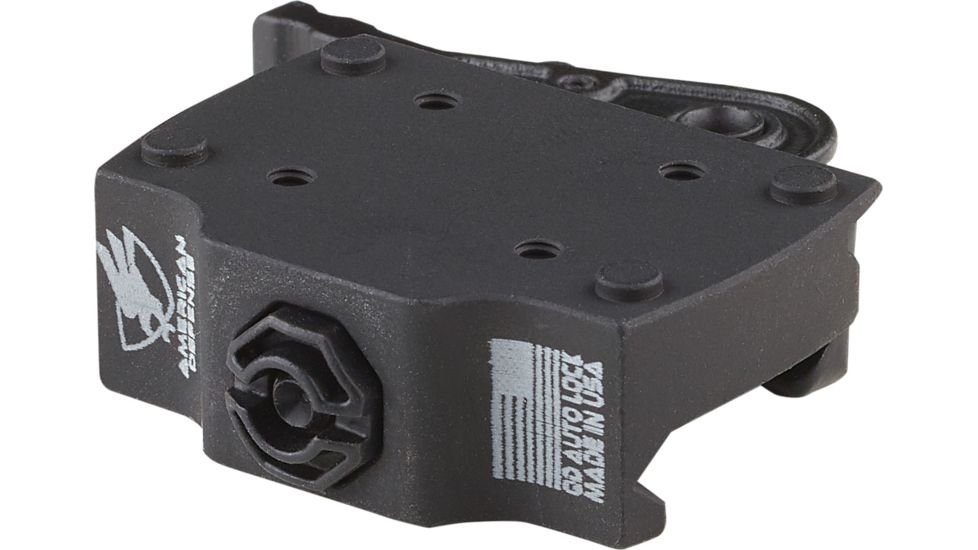 American Defense Manufacturing Leupold Deltapoint Pro Red Dot Sight Mounts, Titanium Lever, Black, AD-TR STD-TL