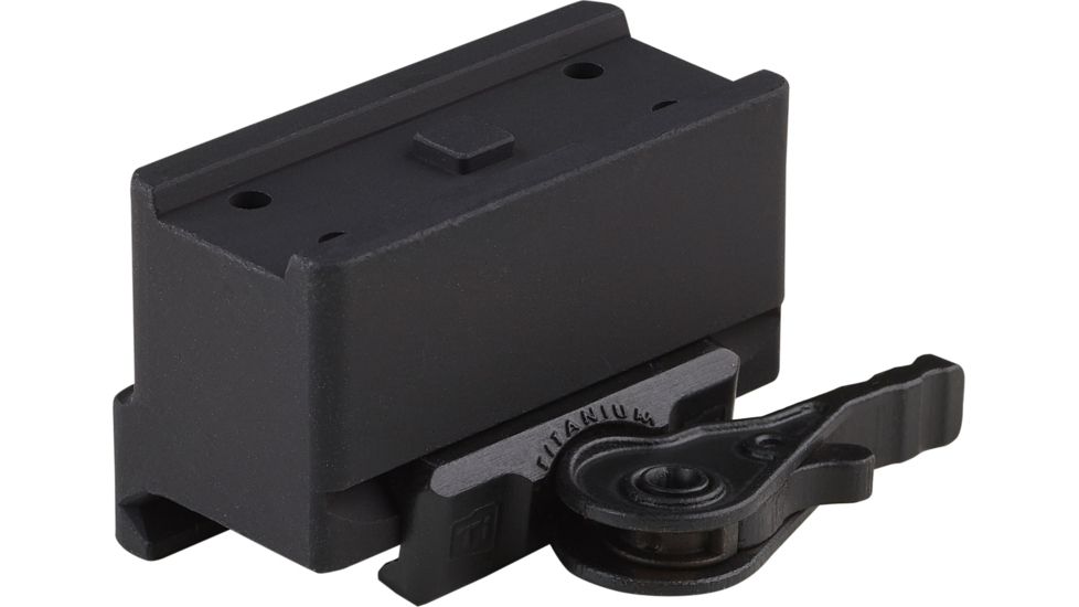 American Defense Manufacturing One Piece Mount Co-Witness for the Aimpoint T1 Optic, Black, AD-T1-10 STD-TL