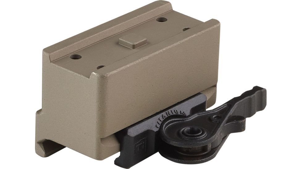 American Defense Manufacturing One Piece Mount Co-Witness for the Aimpoint T1 Optic, Flat Dark Earth, AD-T1-10 STD FDE-TL