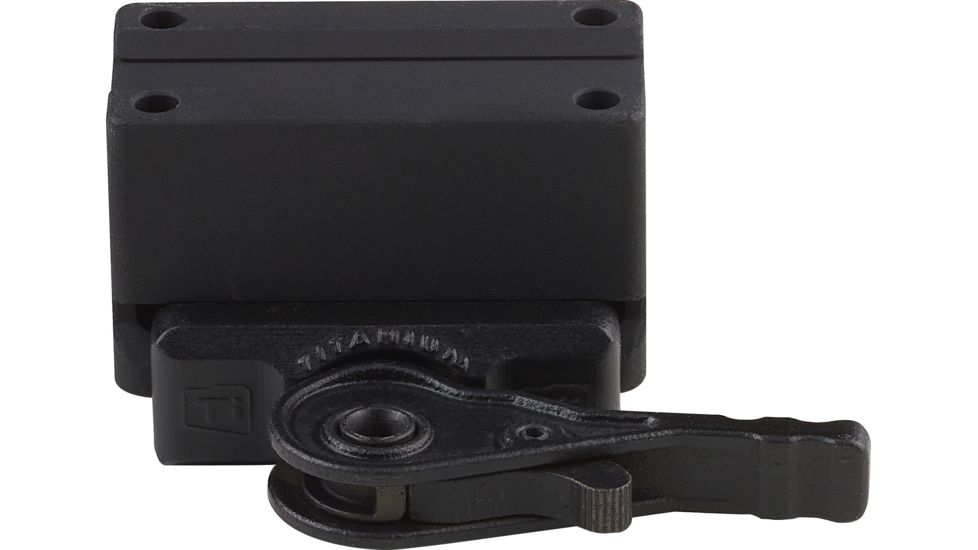 American Defense Manufacturing One Piece Trijicon MRO Mount at Lower 1/3rd SOCOM Height, Black, AD-MRO-11 STD-TL