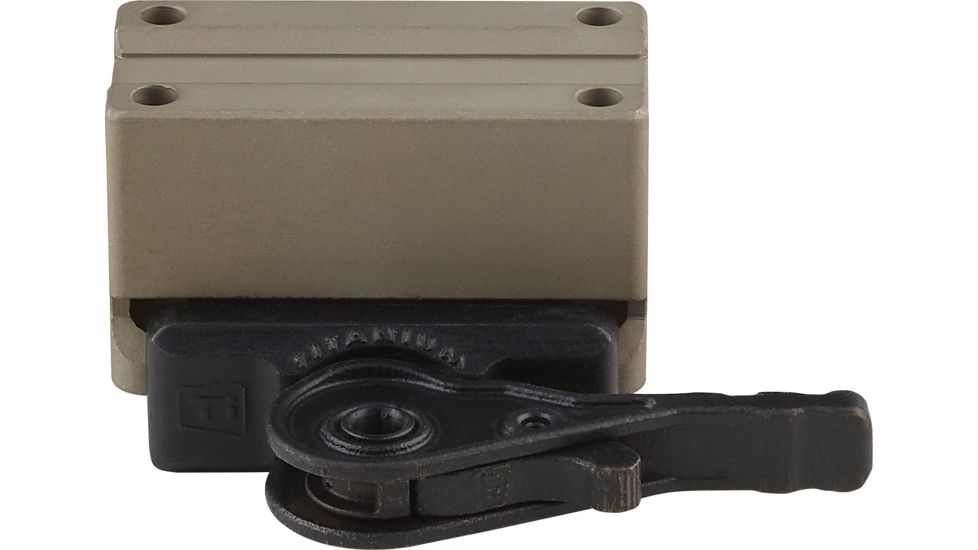 American Defense Manufacturing One Piece Trijicon MRO Mount at Lower 1/3rd SOCOM Height, Flat Dark Earth, AD-MRO-11 STD FDE-TL