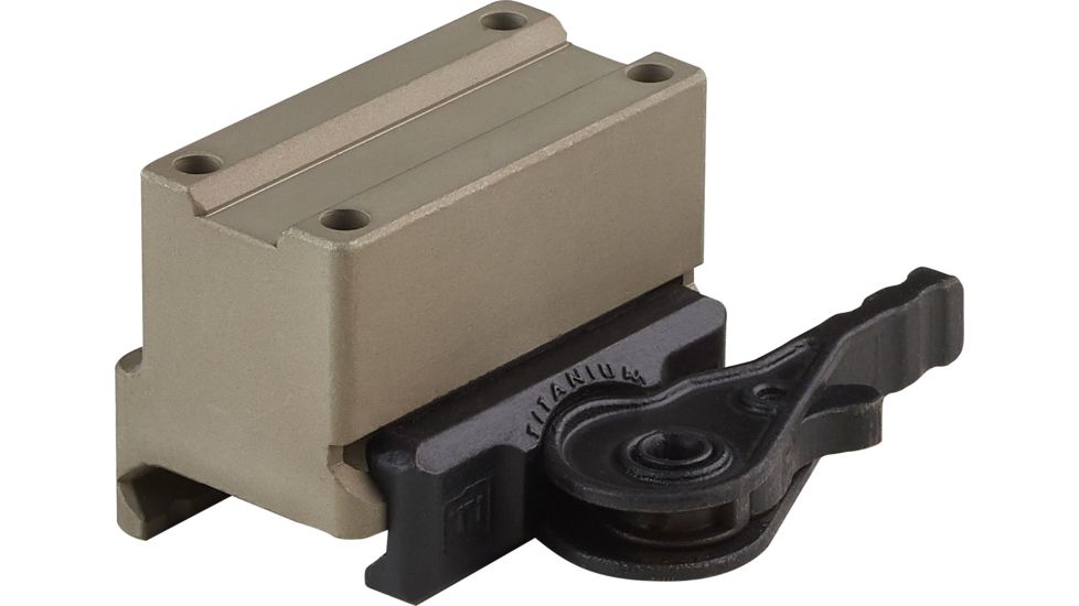 American Defense Manufacturing One Piece Trijicon MRO Mount at Lower 1/3rd SOCOM Height, Flat Dark Earth, AD-MRO-11 STD FDE-TL