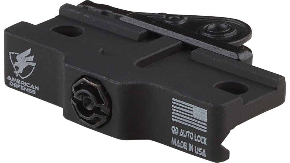 American Defense Manufacturing QD base for Vortex Spitfire 1X, Black, AD-SPITFIRE-1X-TL