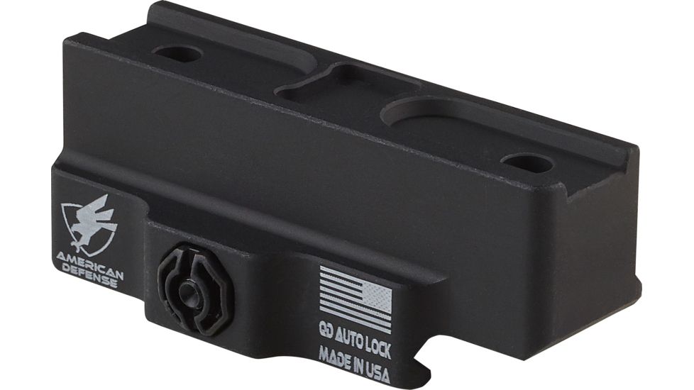 American Defense Manufacturing QD Mount for the Aimpoint Comp M4, Lower 1/3rd Co Witness, Black, AD-CM4-11 STD-TL