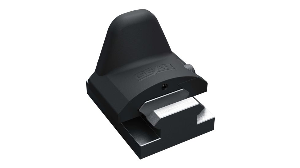 American Defense Manufacturing Rail Mount Hand Stop - Mod 3, Black, Small, GS-3390