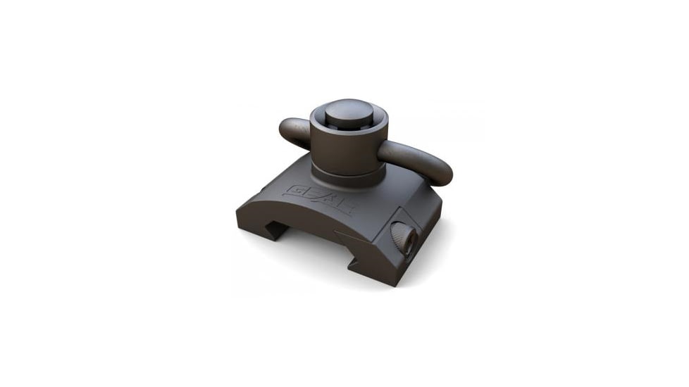 American Defense Manufacturing Rail Mount QD Swivel, Black, GS-3050