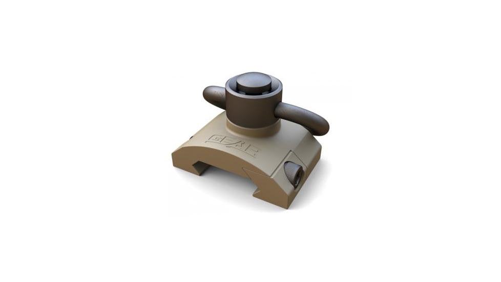 American Defense Manufacturing Rail Mount QD Swivel, Flat Dark Earth, GS-3051