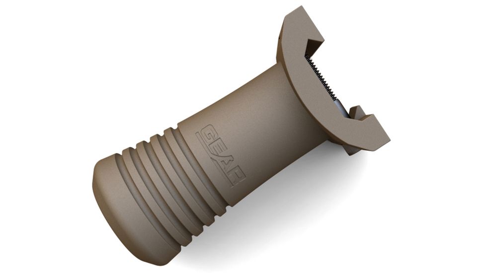 American Defense Manufacturing Rail Mount Vertical Grip, Brown, Small, GS-3154