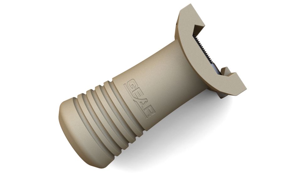 American Defense Manufacturing Rail Mount Vertical Grip, Flat Dark Earth, Small, GS-3151