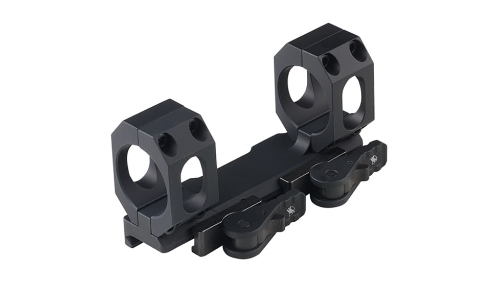 American Defense Manufacturing Recon Dual Non-QD Vertical Split Rings Rifle Scope Mount, 30mm, Black, AD-RECON-SL-30-GIS