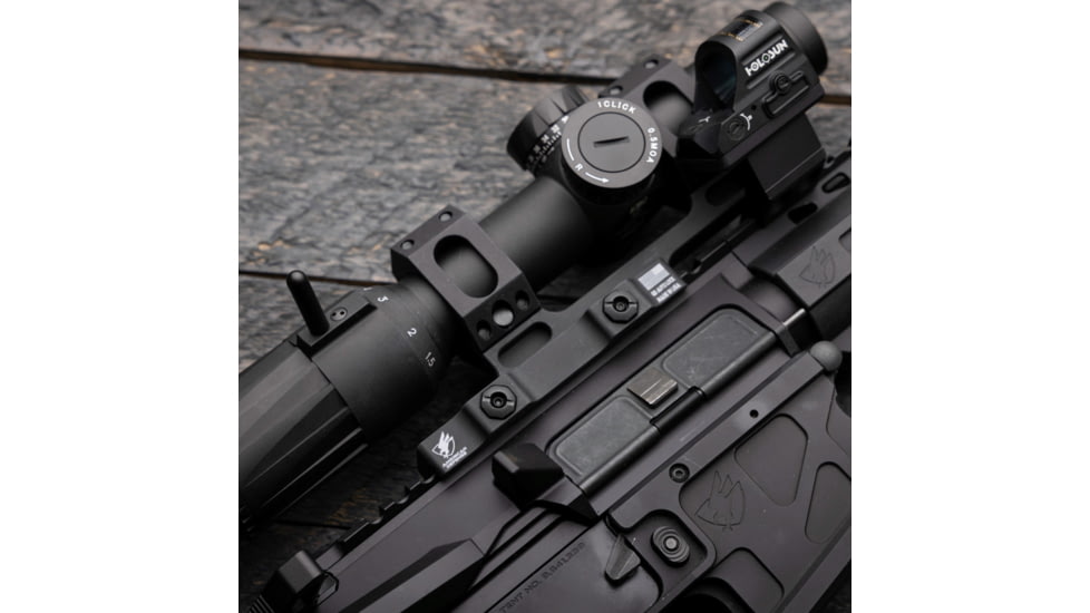 American Defense Manufacturing Recon M Dual Non-QD Rifle Scope Mount, 30mm, Black, AD-RECON-M-30-GIS
