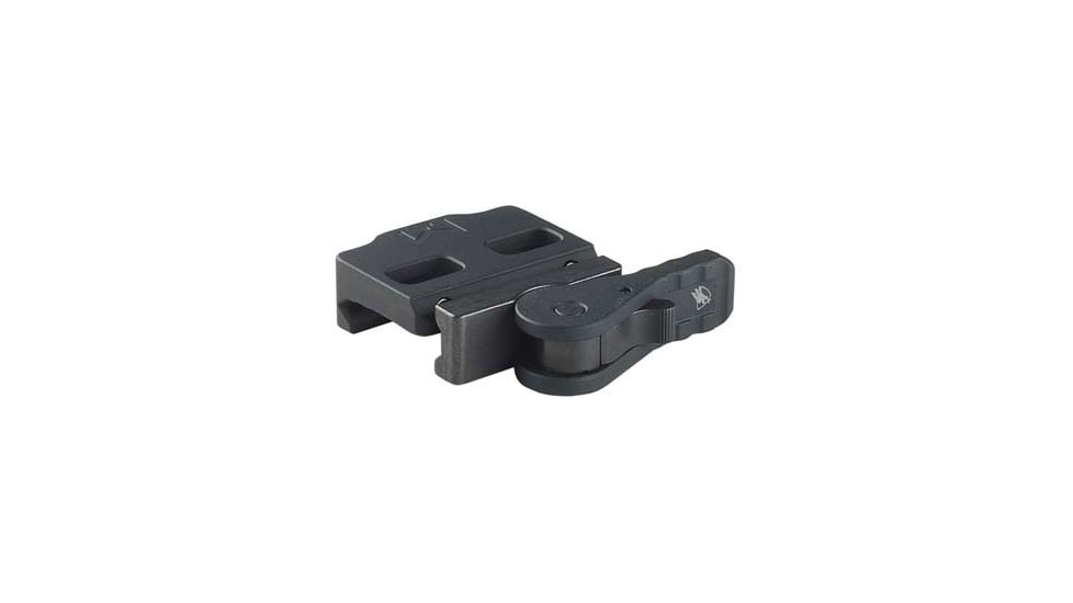American Defense Manufacturing Short, Quick-Disconnect Mount w/ Standard Lever Assembly, Black, AD-MLOK-PICATINNY-STD