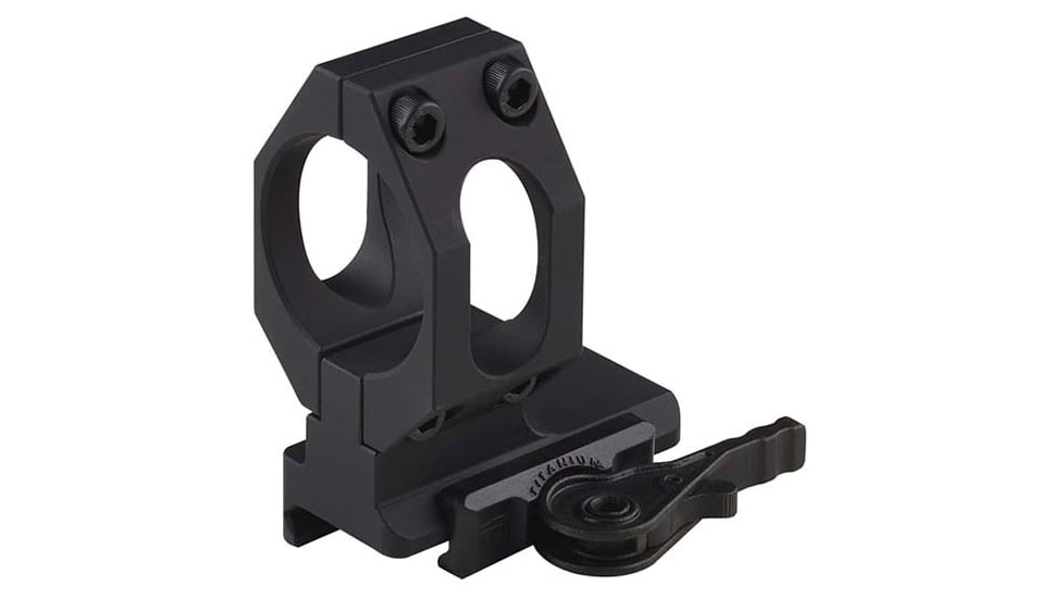 American Defense Manufacturing AD-68 Aimpoint M68/CompM2/Pro Red Dot Sight Mount, Titanium QD Lever, Black, 1.5 in, AD-68-TL