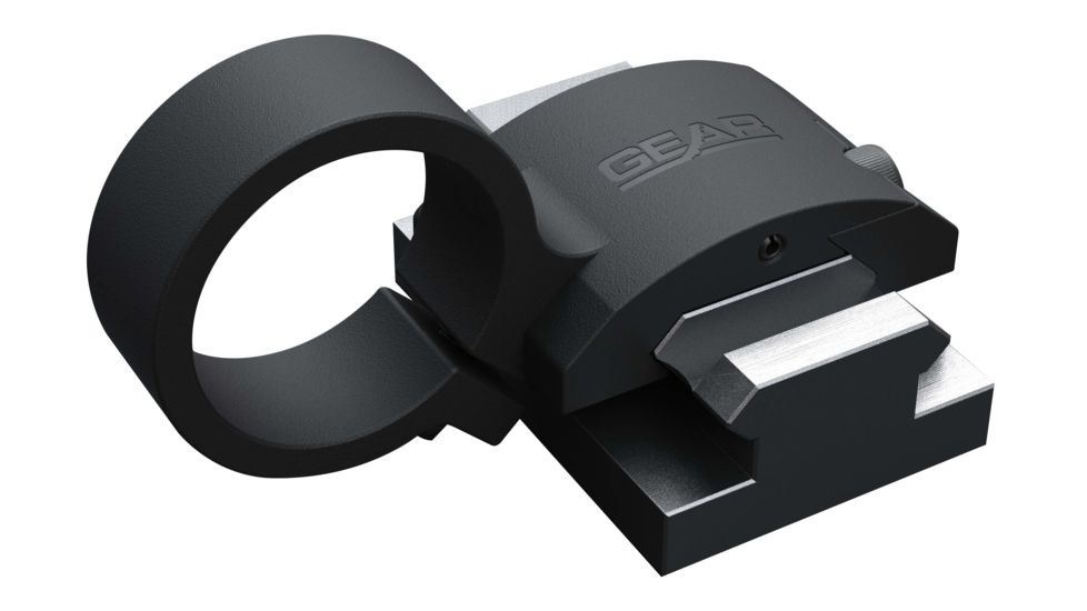 American Defense Manufacturing Surefire 6P Offset Flashlight Mount, Black, Small, GS-3105