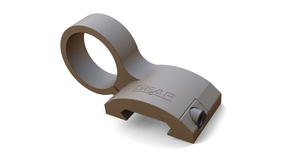 American Defense Manufacturing Surefire G2 Offset Flashlight Mount, Brown, Small, GS-3104