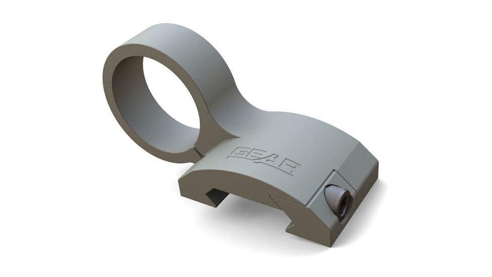 American Defense Manufacturing Surefire G2 Offset Flashlight Mount, Foliage Green, Small, GS-3102