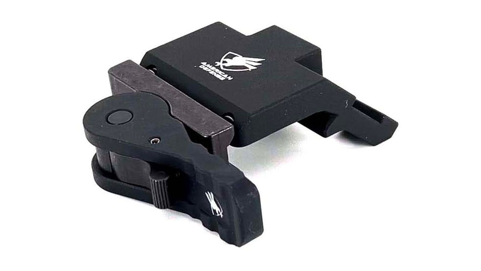 American Defense Manufacturing Surefire M600/M300 Scout Offset Light Mount, Standard Legacy Lever, Left Hand, Black, AD-SF-OFFSET-LH-STD