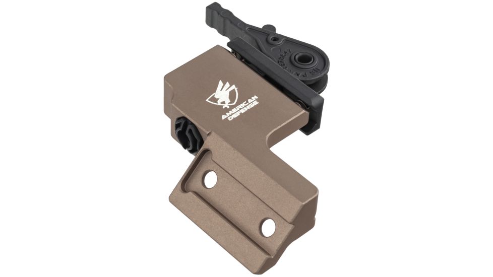 American Defense Manufacturing Surefire M600/M300 Series Offset Light Mount, RH, Flat Dark Earth, Small, AD-SF-OFFSET-RH-FDE-TL
