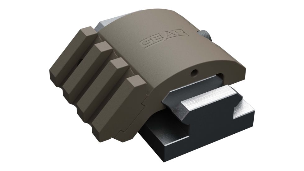 American Defense Manufacturing Surefire X-Series Offset Flashlight Mount, Flat Dark Earth, Small, GS-3141