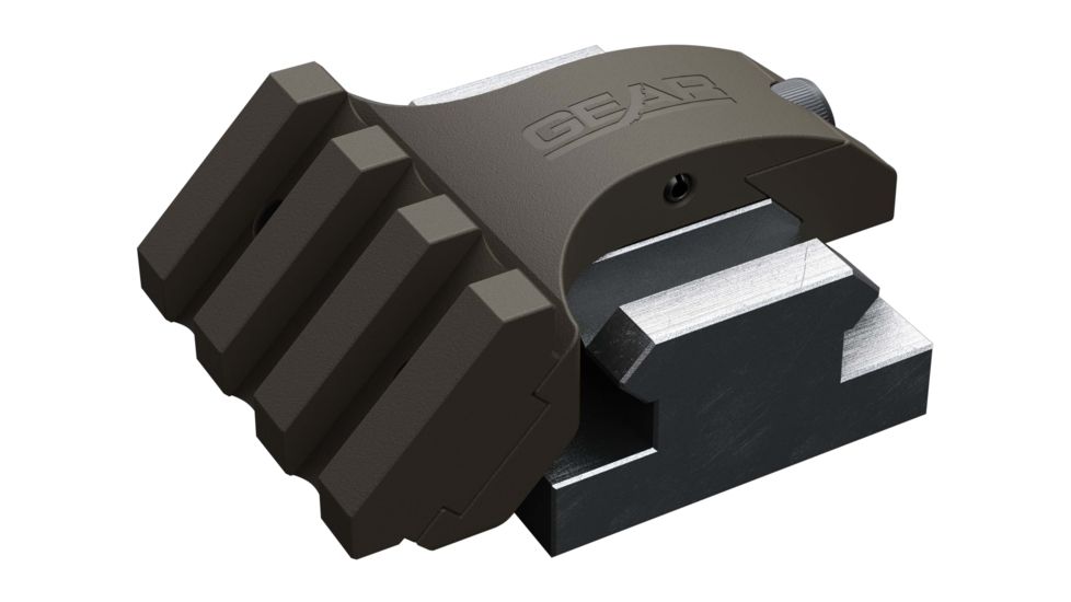 American Defense Manufacturing Surefire X-Series Offset Flashlight Mount - Mod 3, Brown, Small, GS-3444