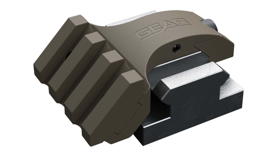 American Defense Manufacturing Surefire X-Series Offset Flashlight Mount - Mod 3, Flat Dark Earth, Small, GS-3441